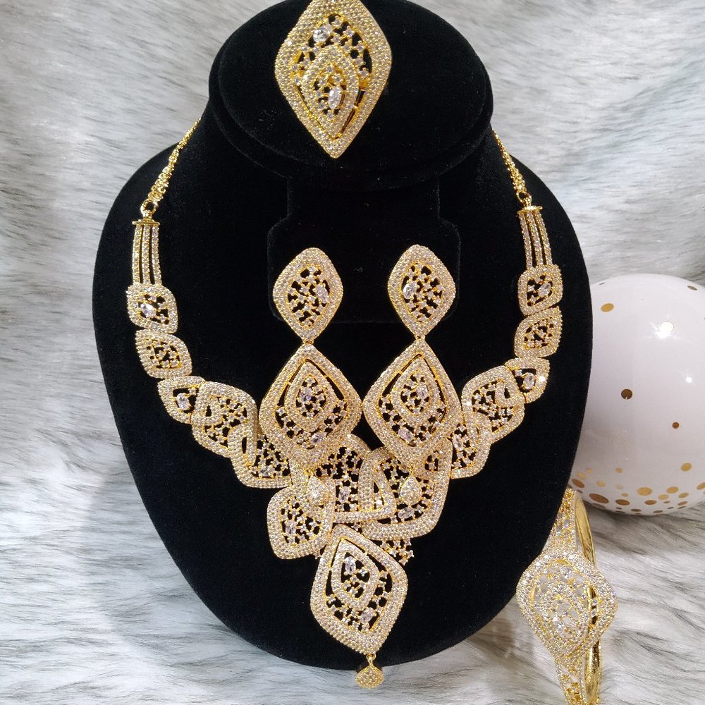 High Quality Cubic Zirconia (CZ) Jewelry set